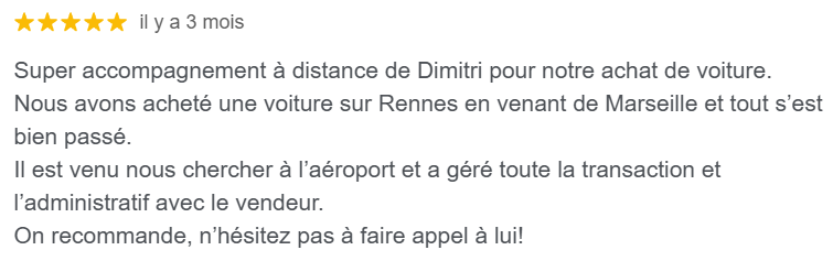 Acheter une voiture d'occasion à Rennes